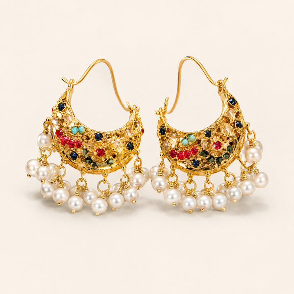 Noor Crescent Earrings