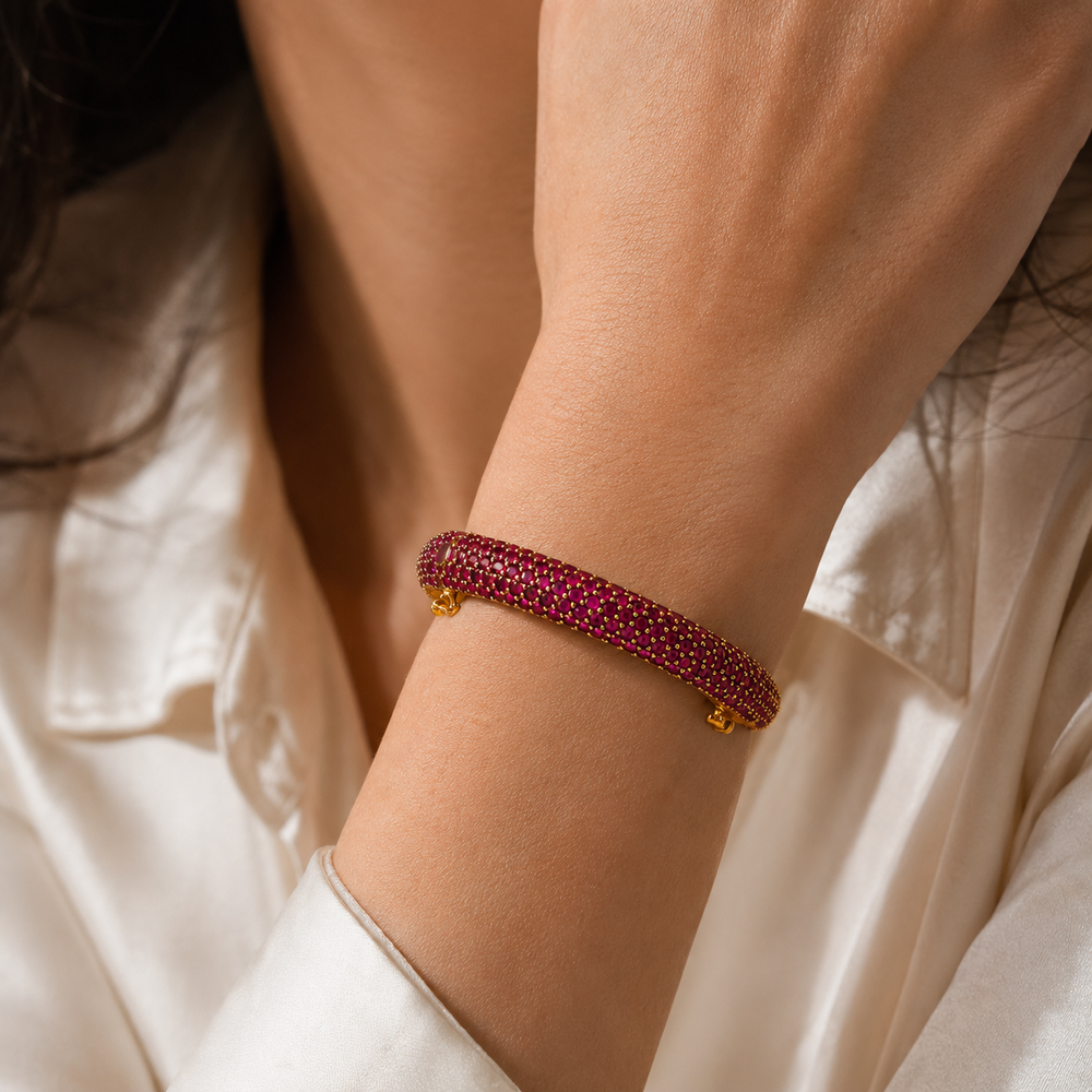 Roshni Ruby Bangle